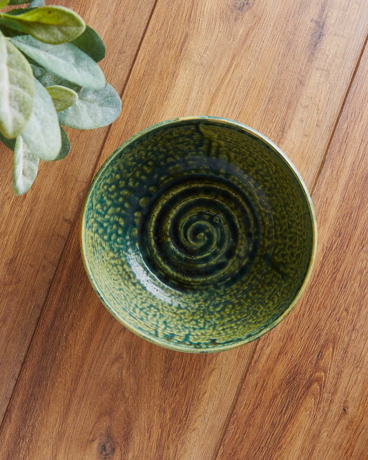 piatto bowl in argilla naturale